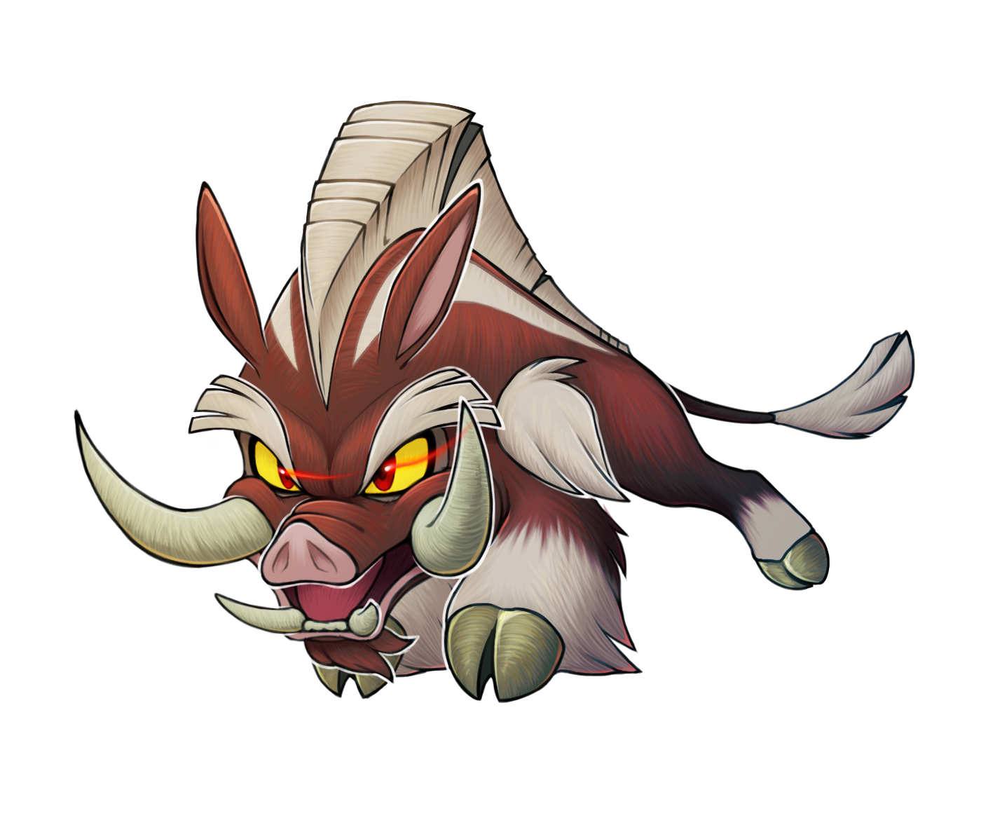 Boar Monkey Deviantart boar (stronger version) by Nowykowski on DeviantArt