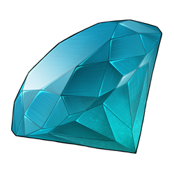 Chaos Emerald cyan