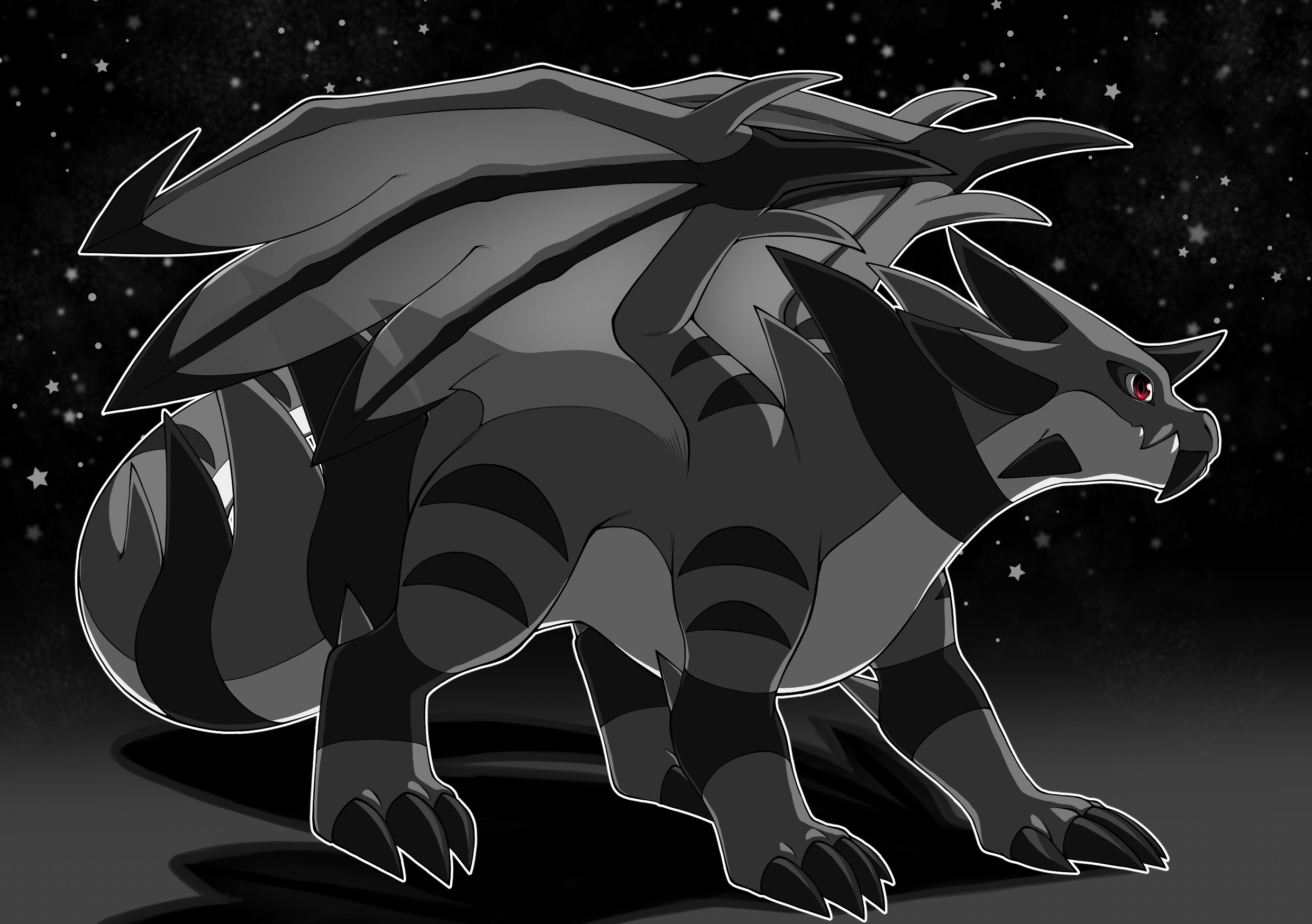 Day 23 Nocturnal Dragon by Nowykowski on DeviantArt