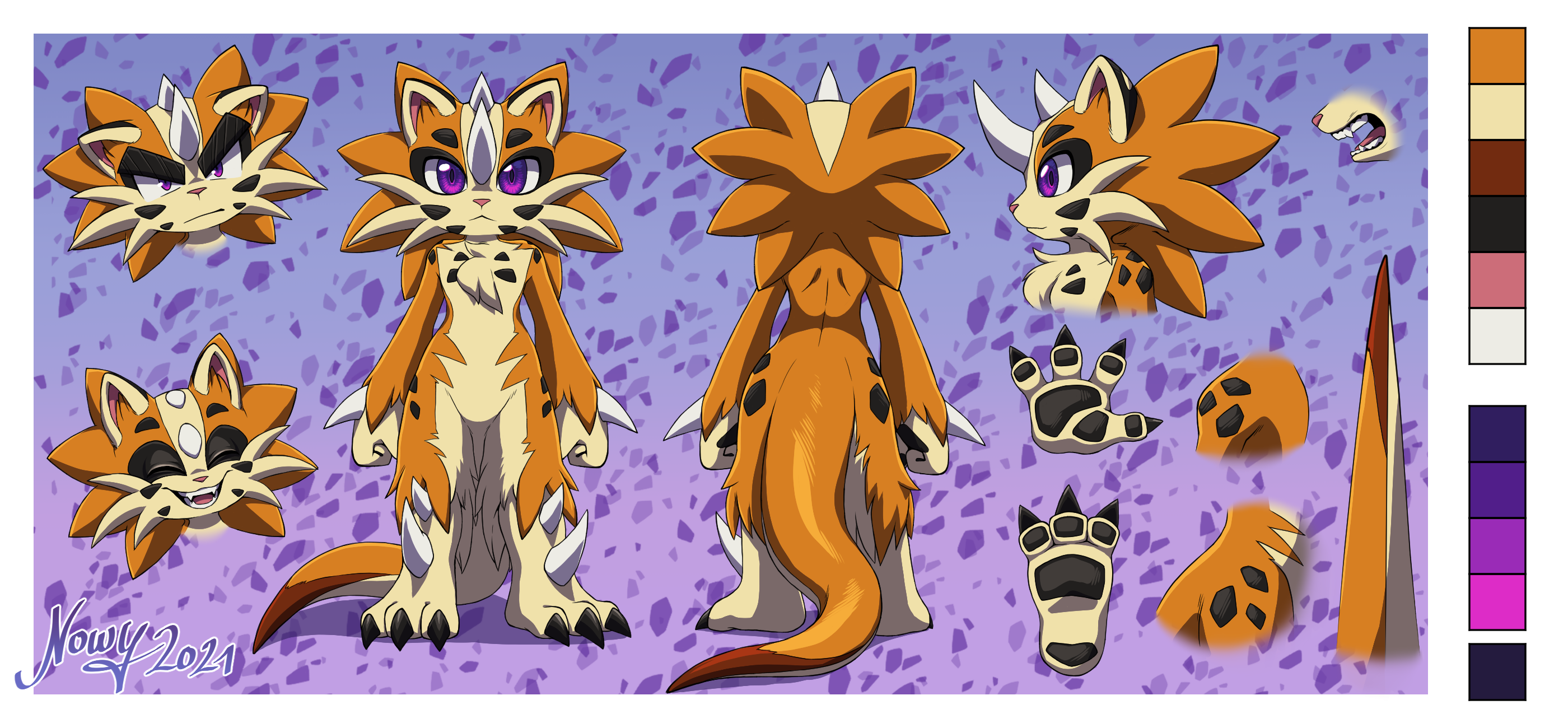 Nowykowski ref sheet 2021 by Nowykowski on DeviantArt
