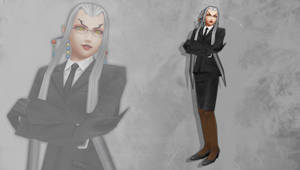 Witch of the Office arcade background