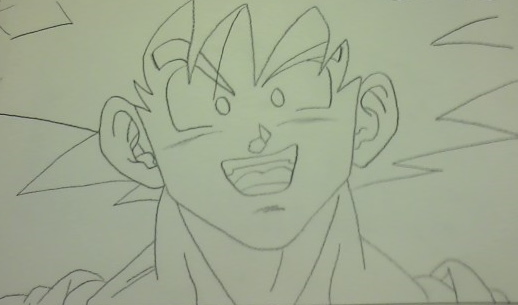 Goku Cocky Face