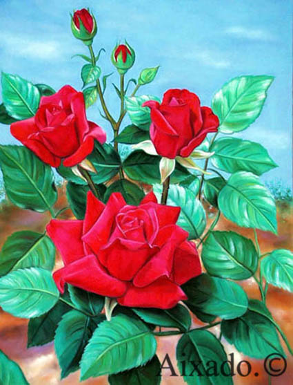 rosas rojas