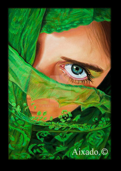 mirada en verde