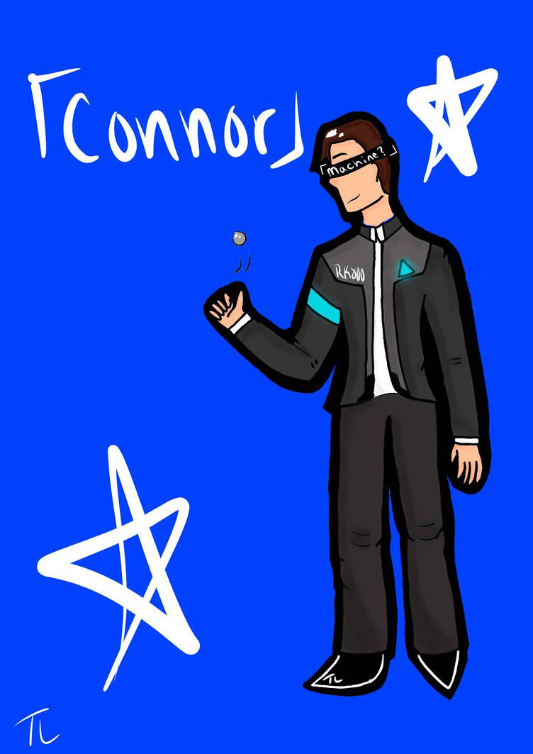Machine? || Connor Detroit: Become Human by LicksEvidence on DeviantArt