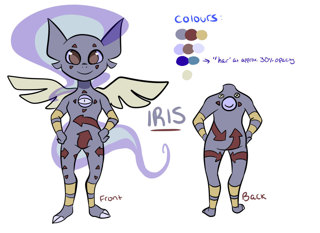 Iris ref sheet