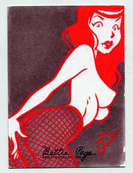 Betty Page Sketchcard 5