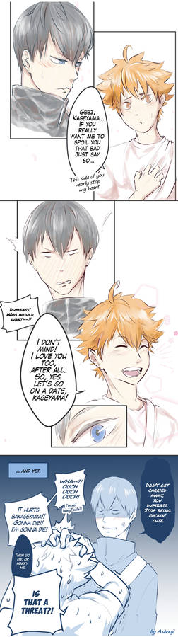 KageHina Asking For A Date