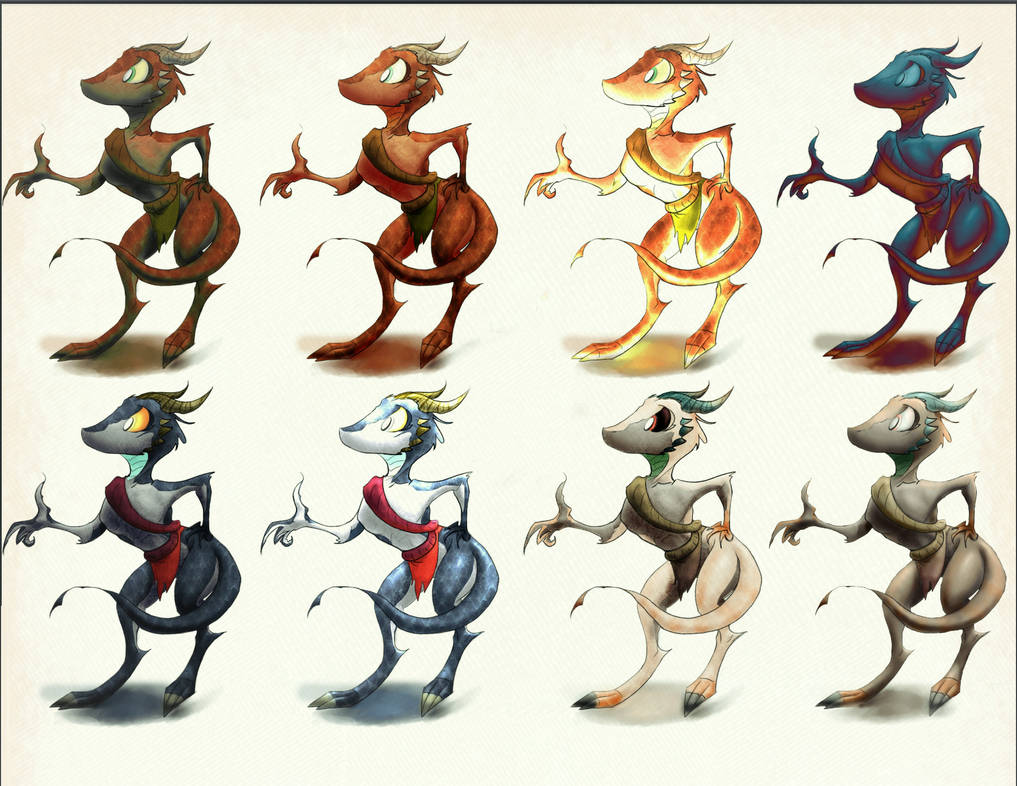 Character Color/Texture Study ref by ElisAnimation on DeviantArt