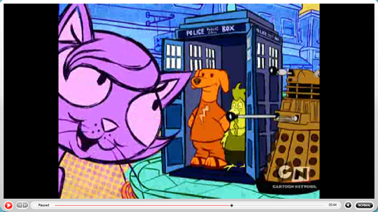 Doctor Who on Cartoon Network