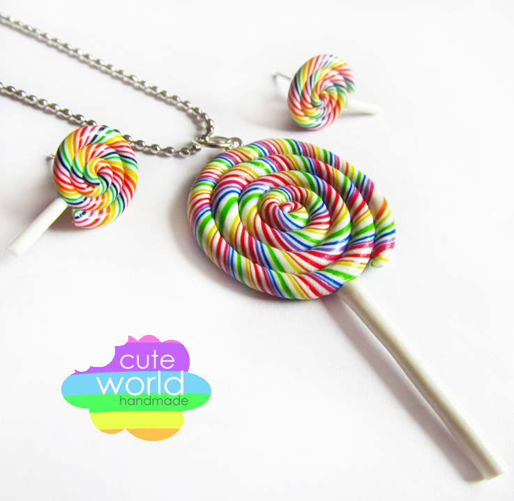 Rainbow Lollipops