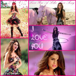 Selena gomez:Love you like ...