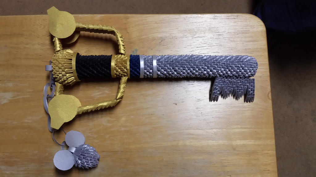 Kingdom Key Keyblade Origami by Houkiboshi3133 on DeviantArt