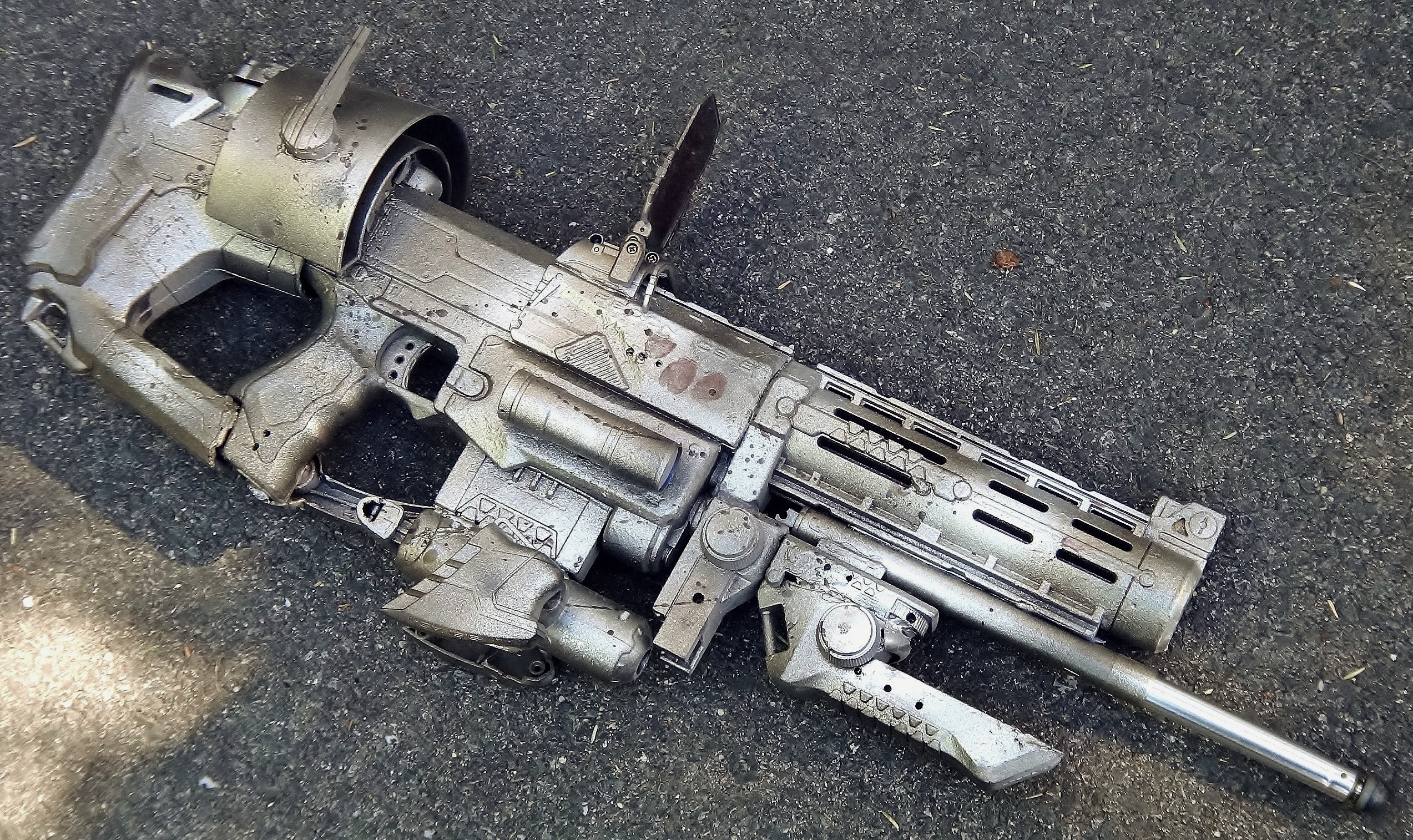 Archeotech Rifle Mass-Production Archon Battle Rifle by KingMakerCustoms on DeviantArt