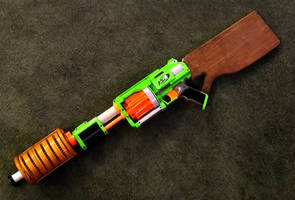 Post-Apoc Revolver Rifle WIP #1