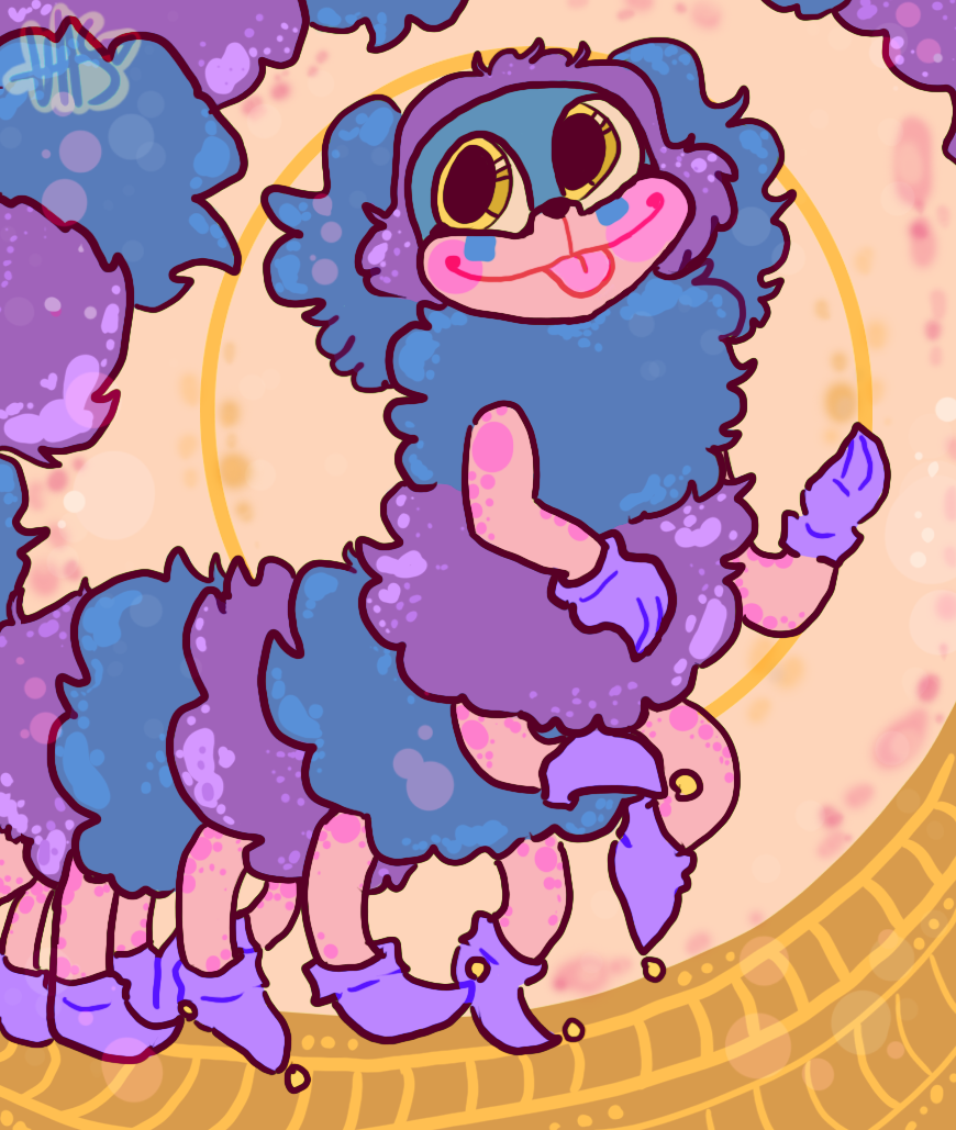 PJ - Pug a pillar [Poppy playtime fanart] by VioHasnoSleep on DeviantArt