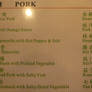 Chinese Menu Spelling