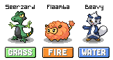 Pinas Region Starters!!! by Miel-Monarca