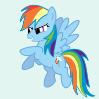 Meet the Ponies Icon : Rainbow