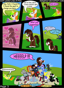 Colt Looks Like A Filly : Page 3