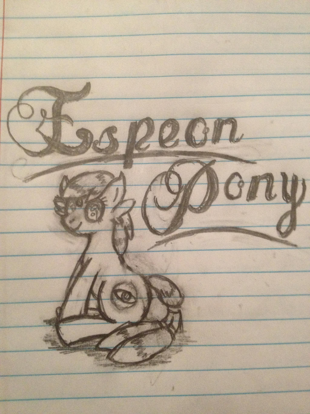 Espeon Pony