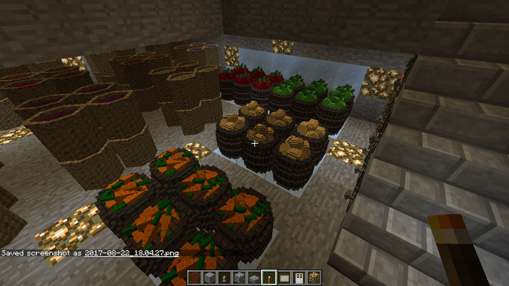 Minecraft Meat Base minecraft - mountain base food storage by axlsparda on DeviantArt