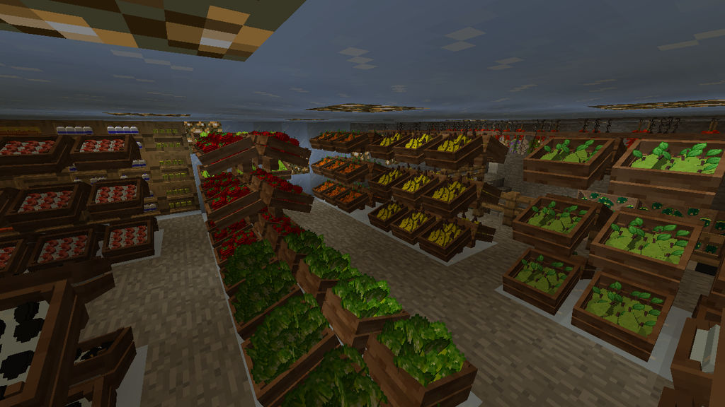 Minecraft Meat Base minecraft - mountain base food storage by axlsparda on DeviantArt