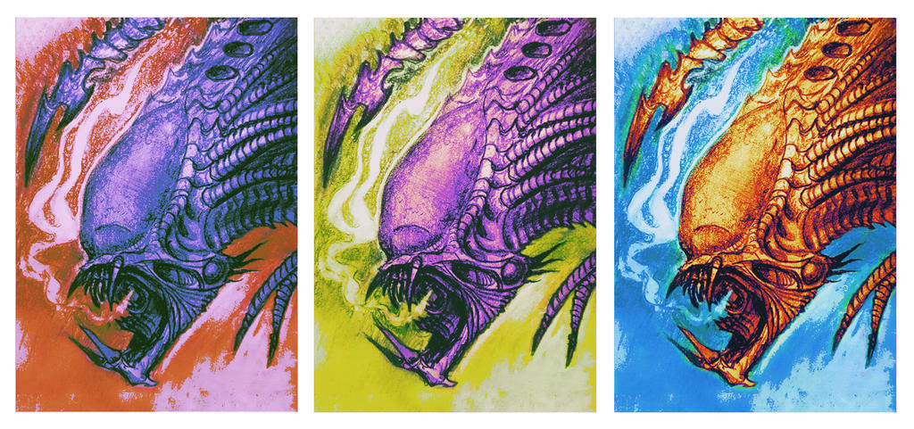 Predalien color by LucienFreiheit on DeviantArt