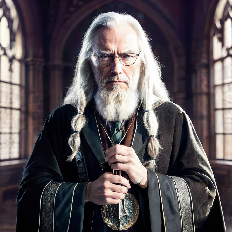 Clint Eastwood as Albus Dumbledore by MChChovanec on DeviantArt