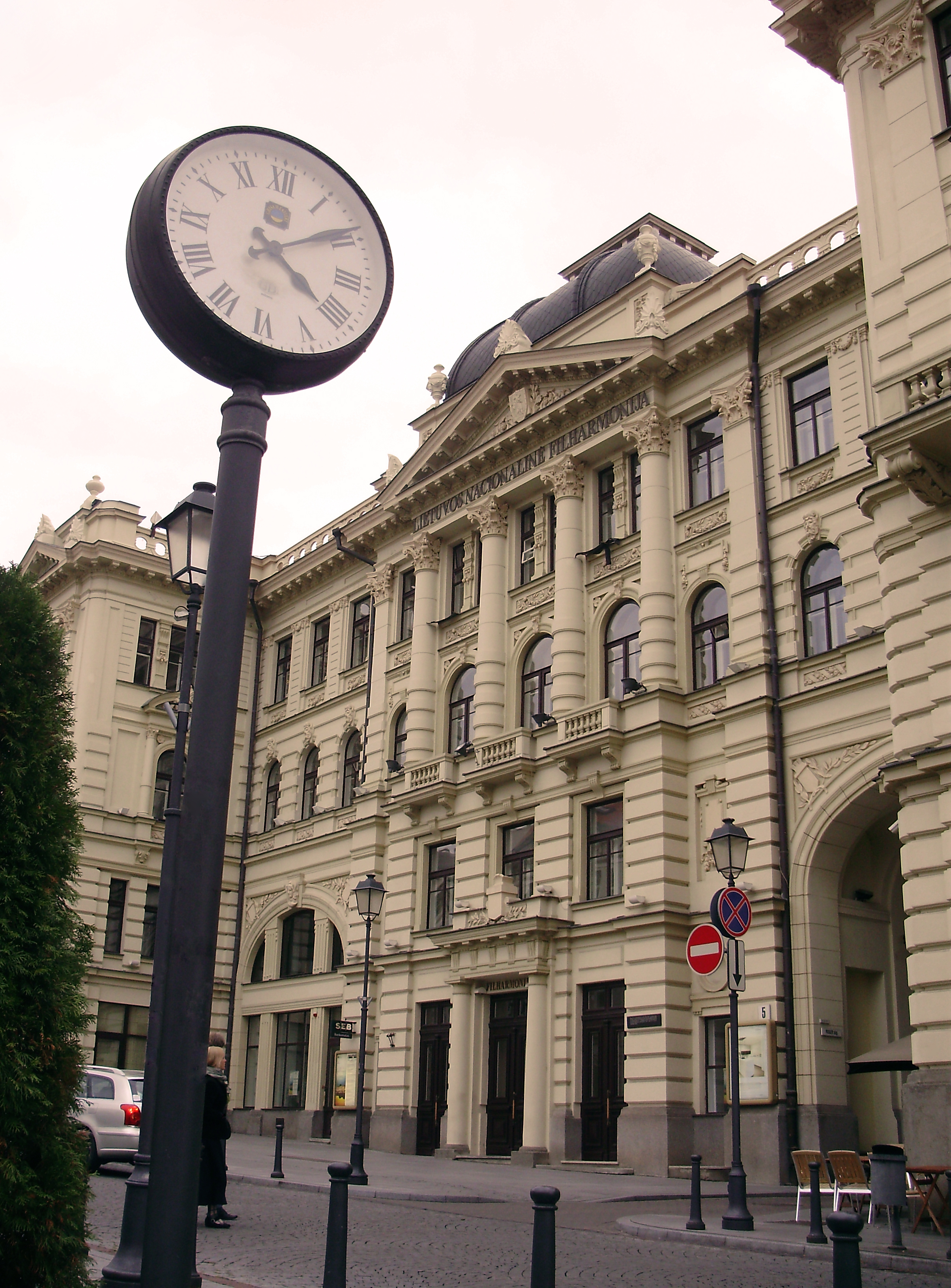 Clock and Building