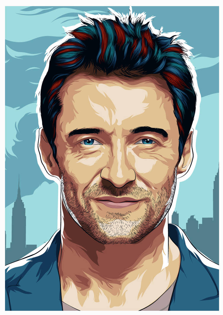 Hugh Jackman Portrait by RamyHazem Hugh Jackman Portrait by RamyHazem