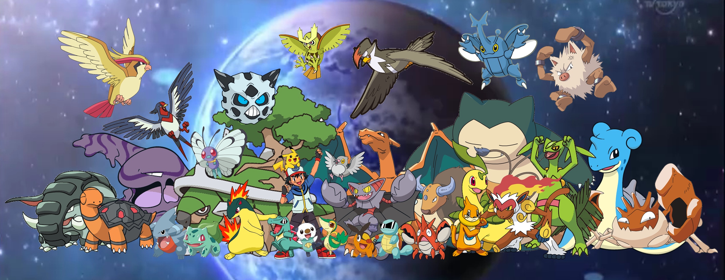 Pokemon todos os pokemons do ash