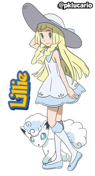 Lillie (Anime) - Pokemon Sun and Moon