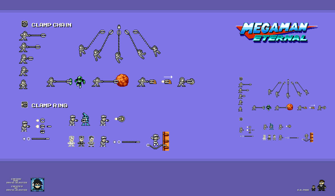 Eternal R&b MEGA MAN ETERNAL R - CLAMP CHAIN AND CLAMP RING by David-Blaster on ...