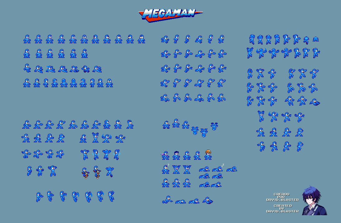Mega Man Sprite Collection V1 By David Blaster On DeviantArt mega-man-sprite-collection-v1-by-david-blaster-on-deviantart
