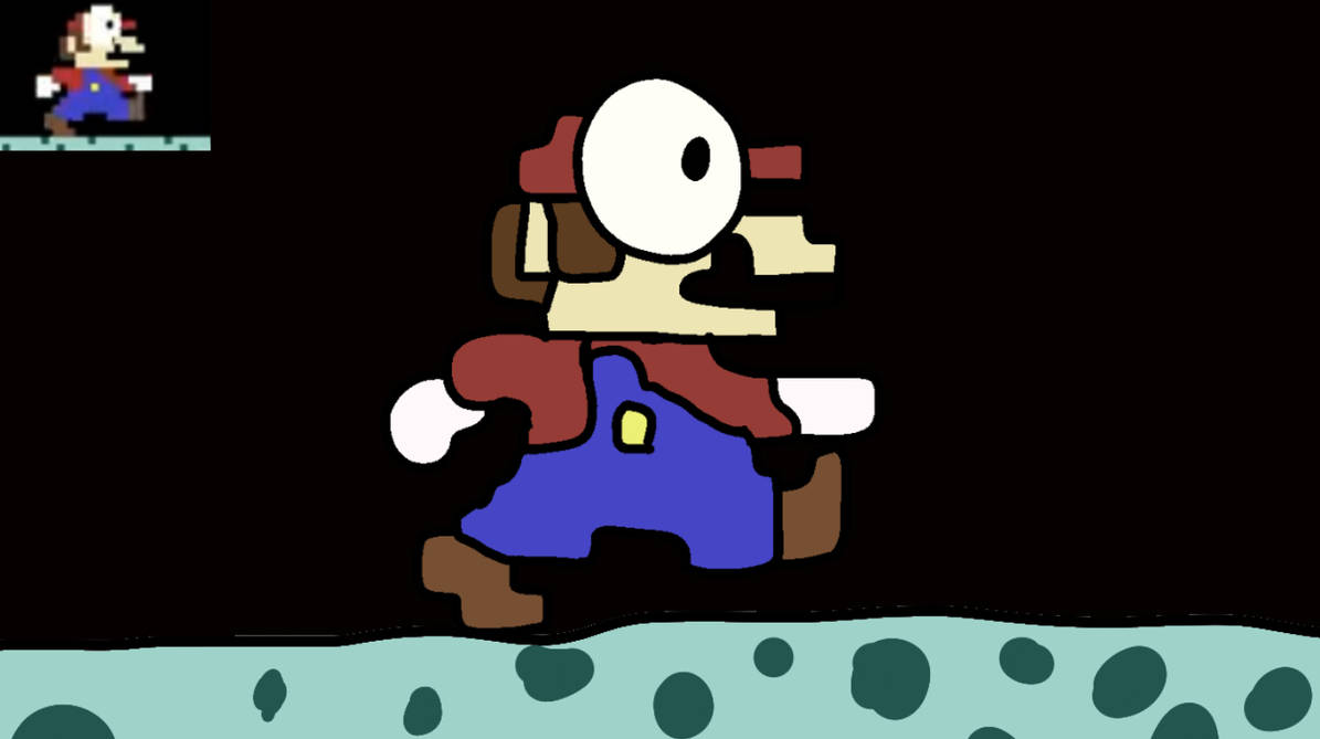 Mario Revamped Not such a thing as an eye. by dswombat on DeviantArt
