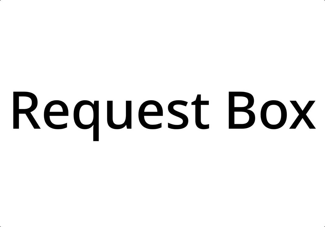 Request Post Box Request Box by dswombat on DeviantArt