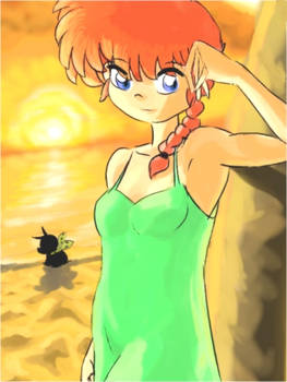 ranma sunset beach