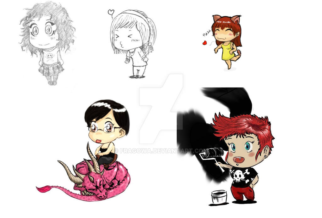 Chibi Sample by fragowa on DeviantArt