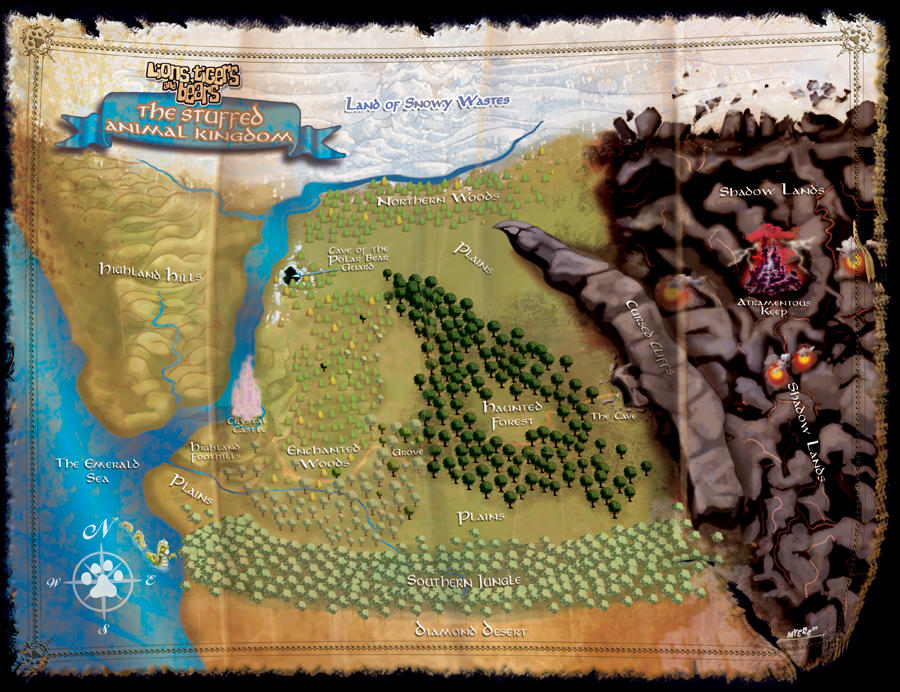 LTB - Map of the Kingdom by dacostpa on DeviantArt