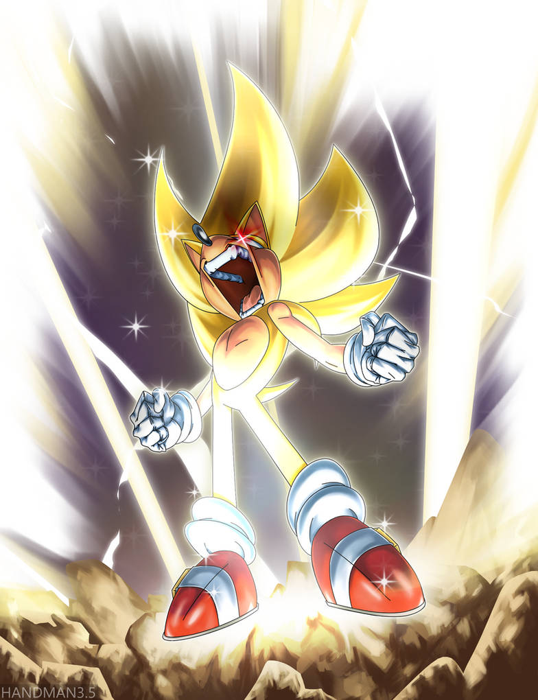 SuperSonic by HANDMAN3dot5 on DeviantArt