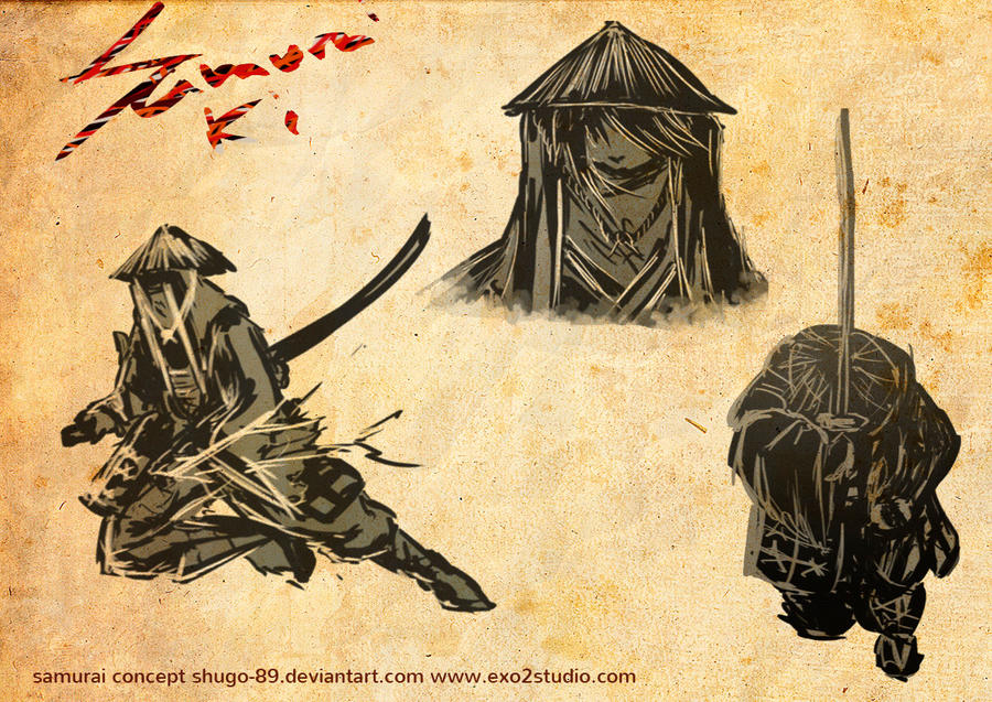 Concept Samurai concept art samurai by shugo-89 on DeviantArt