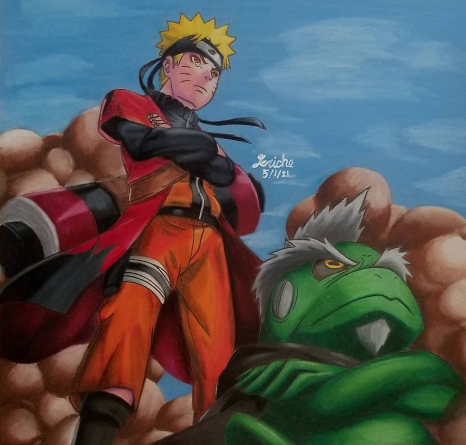 Naruto And Fukasaku By Thesquirrel45 On Deviantart Naruto And Fukasaku By Thesquirrel45 On Deviantart