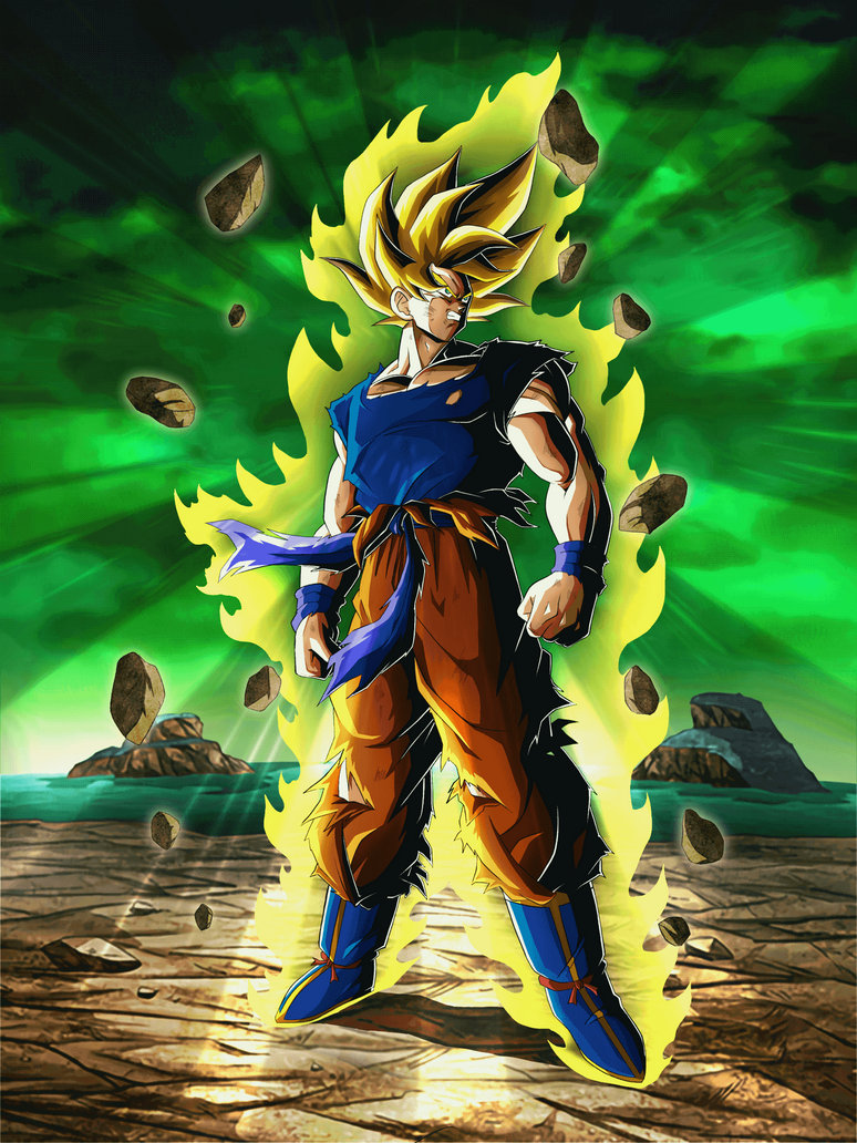 LR Super Saiyan Goku Namek Saga By DokkanDeity On DeviantArt lr-super-saiyan-goku-namek-saga-by-dokkandeity-on-deviantart