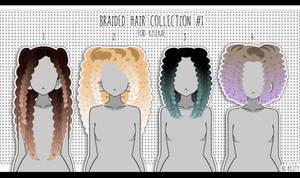 Braided Hair Collection #1 [ Export ]