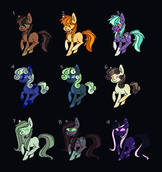 ||Open|| Free Simple MLP Color Palette Adopts by UnconsciousEcho on ...