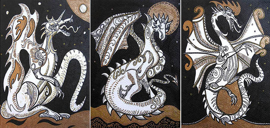 Dragon Transformation by Oshunx on DeviantArt