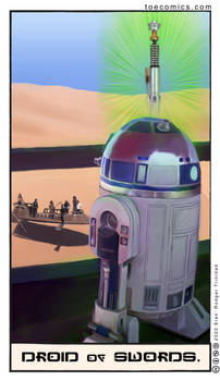 Star Wars Tarot: The Droid of Swords