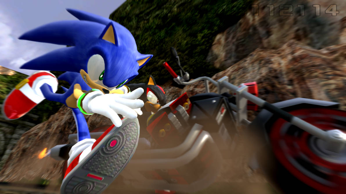 Radical Train Sonic and Shadow in Radical Train by Dingus112114 on DeviantArt