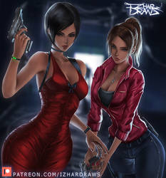 Resident Evil - ADA and CLAIRE